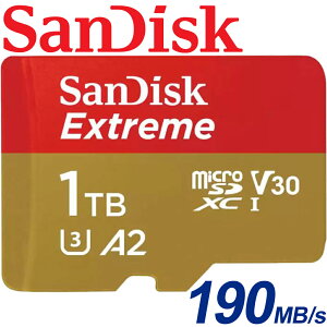 【公司貨】SanDisk 1TB Extreme microSDXC TF U3 UHS-I A2 V30 記憶卡