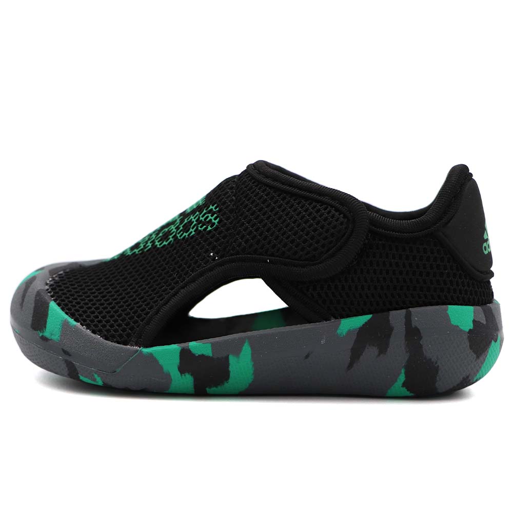 ADIDAS ALTAVENTURE 2.0 I 護趾涼鞋 魔鬼氈 小童 迷彩黑 R9288 (H06437)