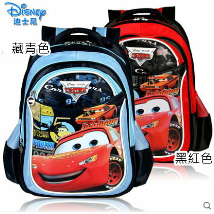 正版Disney 迪士尼汽車總動員 閃電麥昆 兒童書包 後背包-SC80045