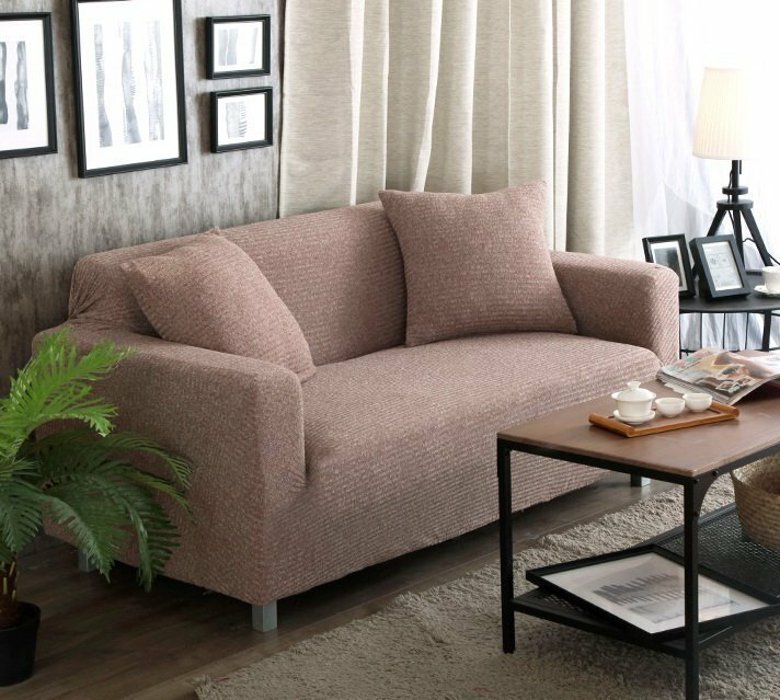 【RS Home】5色加厚針織沙發罩沙發套彈性沙發套沙發墊床墊保潔墊彈簧床折疊沙發套[1人座]