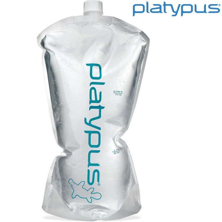Platypus 鴨嘴獸 Platy 2.0L Bottle 超輕耐溫水壺/折疊水袋 2L 07601