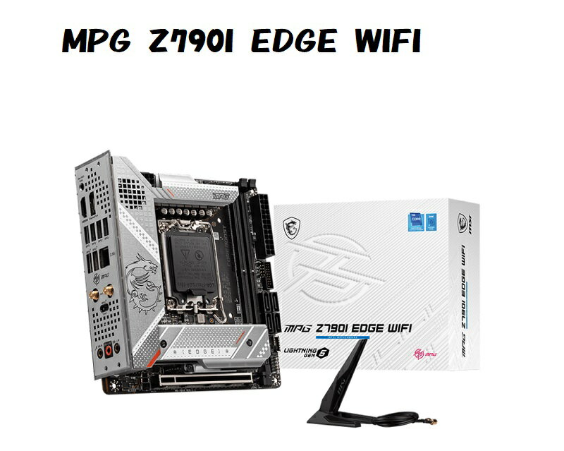 【最高現折268】MSI 微星 MPG Z790I EDGE WIFI Intel主機板