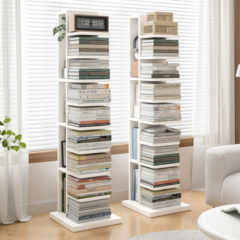 書架 書櫃 書桌 創意隱形書架落地網紅ins客廳置物架裝飾架子簡易書櫃臥室收納架