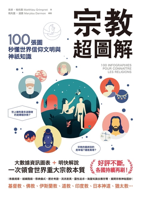 【電子書】宗教超圖解：100張圖秒懂世界信仰文明與神祇知識