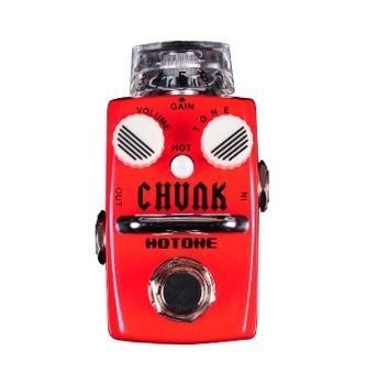 公司貨一年保固 Hotone CHUNK Distortion 電吉他/電貝斯 Bass 單顆破音效果器【唐尼樂器】