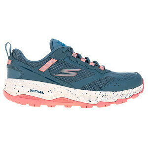 Skechers Go Run Trail Altitude [128221SAGE] 女 慢跑鞋 越野 防潑水 綠 粉