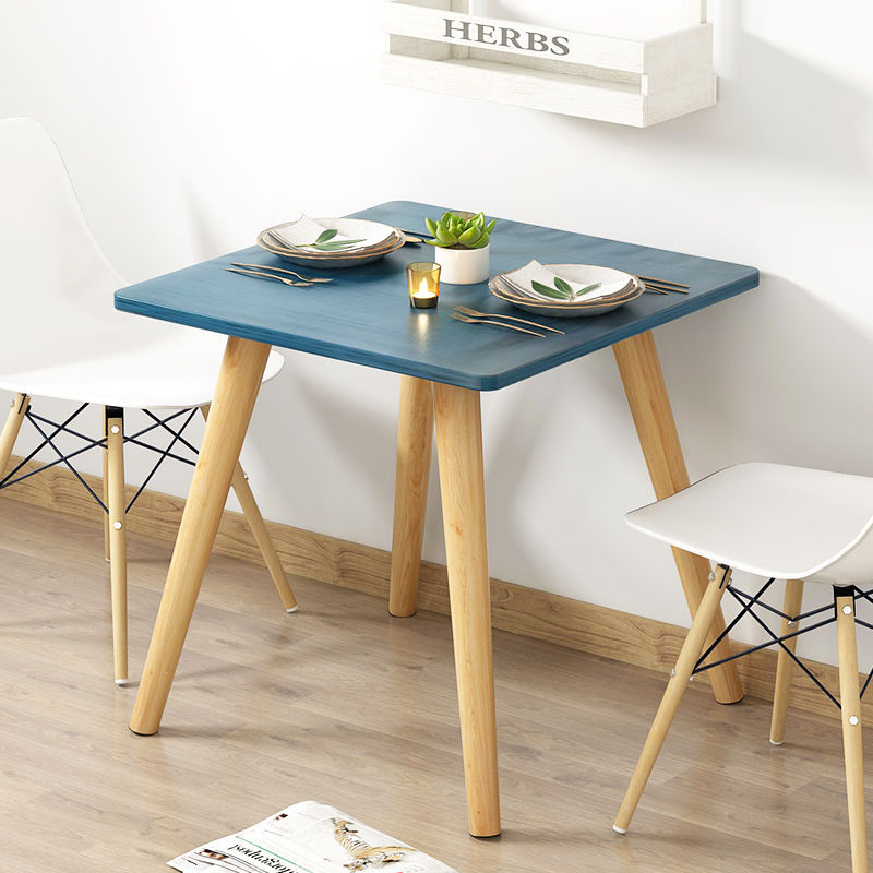 椅子 餐桌 北歐風餐桌椅組合現代簡約餐桌家用實木腿客廳吃飯桌子小戶型飯桌