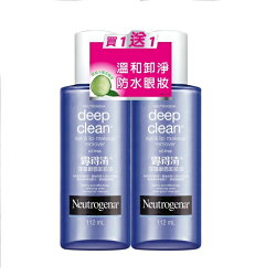 露得清眼唇卸妝液買一送一組合包112ml*2