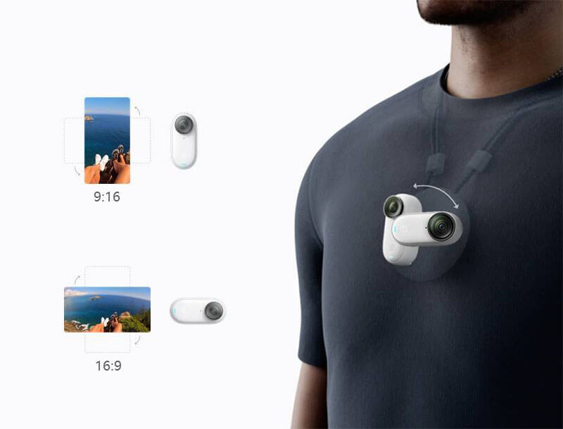 Insta360 GO 3S 運動相機 拇指相機 磁吸機身 GO3S 公司貨【中壢-水世界】 5