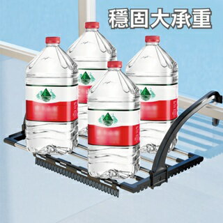 陽臺晾衣架 不銹鋼晾衣架 免安裝衣架子 窗外室內伸縮  小型曬衣架 陽臺花架 窗臺置物架 曬鞋架 晾衣架 曬衣夾【花屋】 2