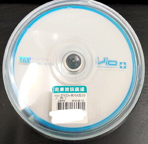 (現貨)VIO DVD+R光碟片/4.7GB/120min(10片)