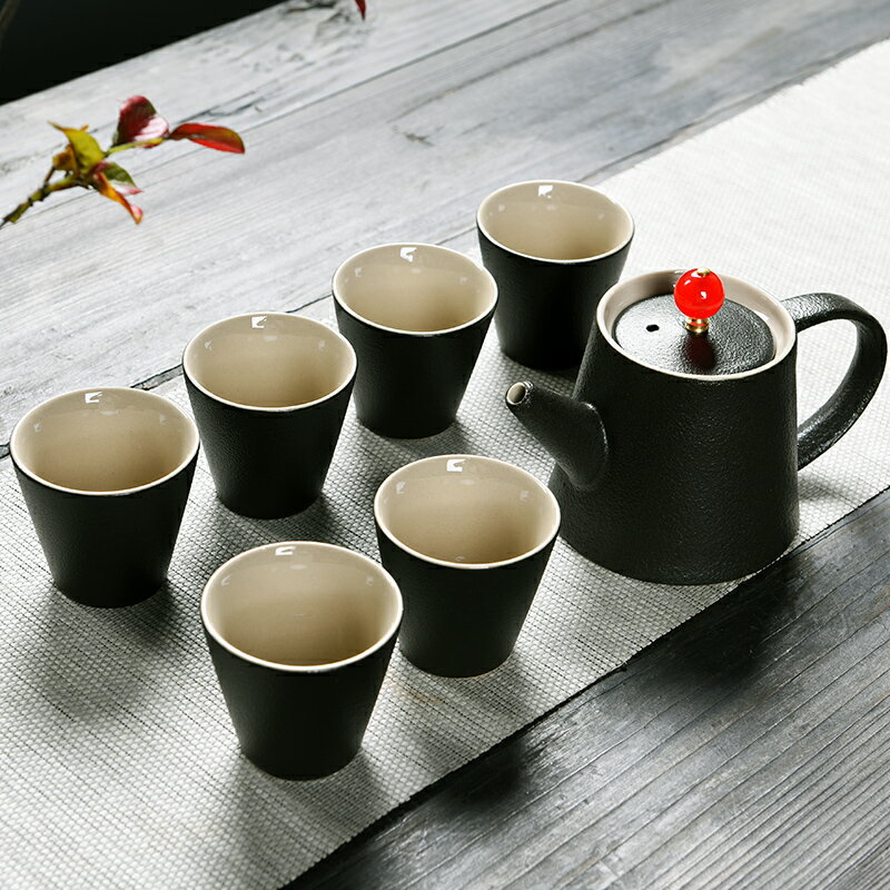 豹霖黑陶茶具套裝功夫茶具整套茶具茶壺茶道茶盤泡茶套裝家用會客