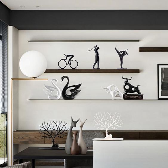 北歐現代簡約軟裝家居飾品客廳酒櫃裝飾品電視櫃擺件創意飾品擺件
