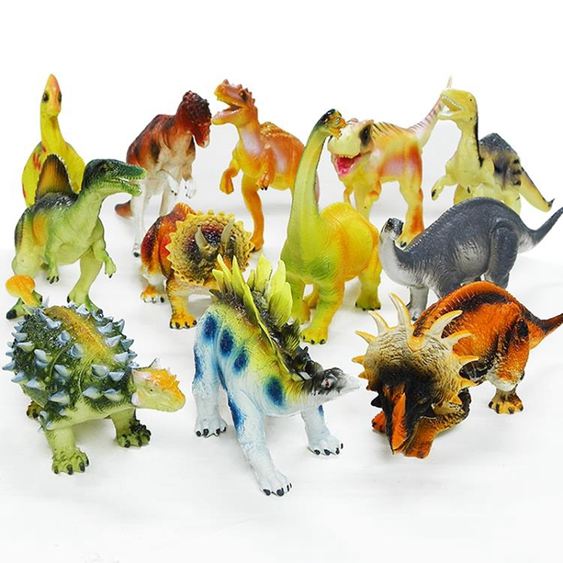 哥士尼兒童恐龍玩具套裝霸王龍玩具仿真動物玩具樂園恐龍模型