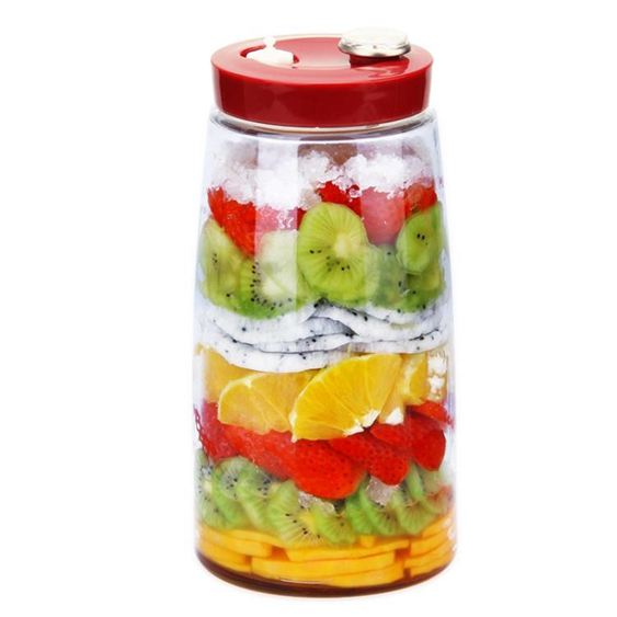玻璃密封罐水果酵素瓶子發酵桶釀酒玻璃瓶檸檬罐酵素罐酵素桶家用 WD 領券更優惠
