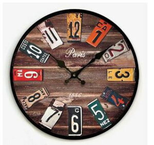 歐式掛鐘客廳靜音創意個性壁鐘現代簡約臥室掛錶復古鐘錶家用時鐘jy