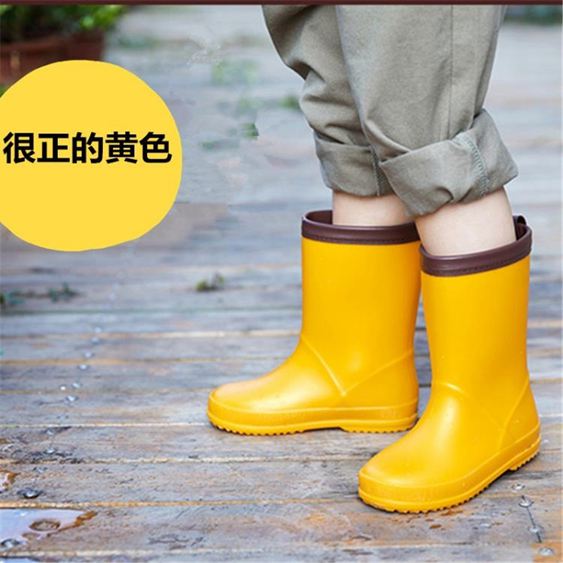 出口日本兒童雨鞋超輕款兒童雨靴環保材質防滑水鞋男女童雨鞋