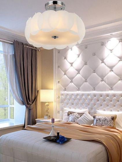臥室吸頂燈現代簡約圓形個性創意LED溫馨婚房浪漫餐廳客廳吊燈具英雄聯盟