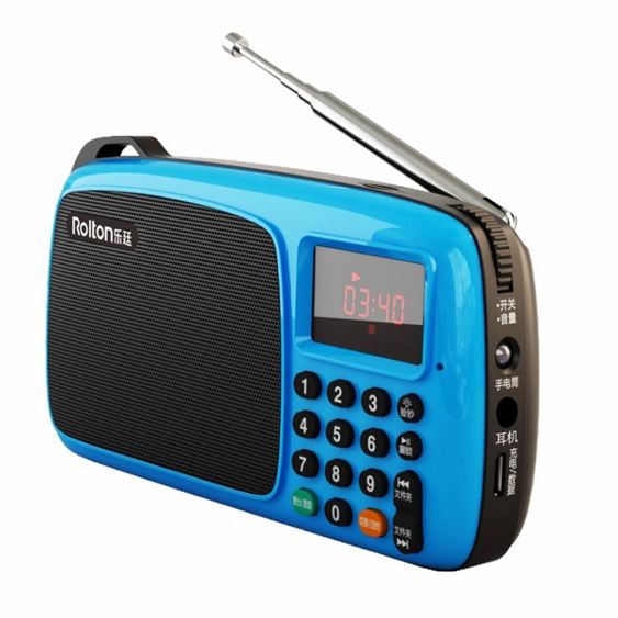 全波段收音機老人老年充電插卡便攜式迷你fm半導體衛星小型