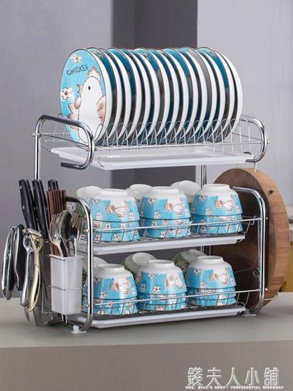 廚房置物架用品用具晾洗放瀝水碗架碗櫃餐具架