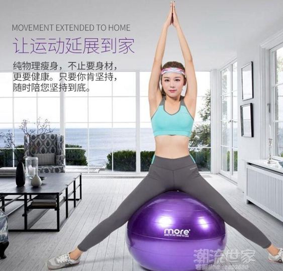 健身球瑜伽球加厚防爆初學者孕婦分娩平衡瑜珈大球球