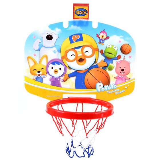 兒童籃球架兒童籃球架免打孔室內掛式家用投籃框寶寶可升降3歲籃板男孩玩具