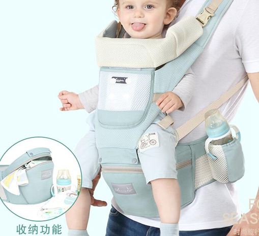 嬰兒背帶寶寶腰凳四季多功能通用前抱式輕便前后兩用夏季抱娃神器