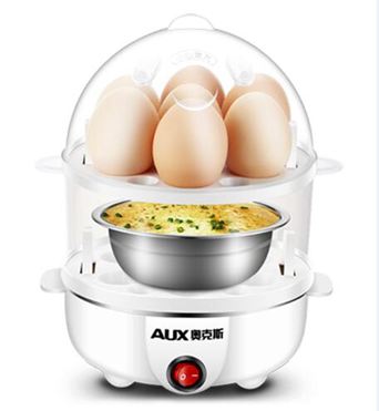 300v煮蛋器蒸蛋器自動斷電迷你煮雞蛋羹機小型家用早餐神器1人