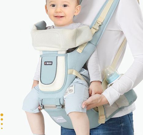 嬰兒背帶腰凳前抱式多功能輕便寶寶兒童坐凳四季抱娃神器前后兩用