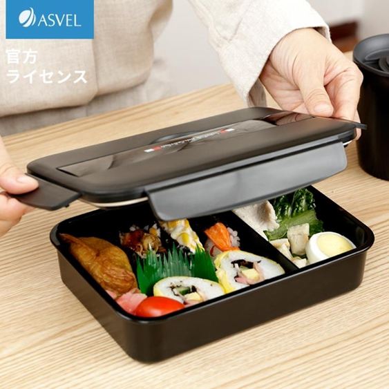 日本ASVEL便當盒男士健身餐雙層飯盒辦公室分格微波爐飯盒