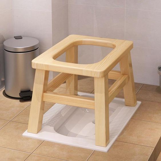 坐便器老人馬桶椅子家用實木可行動老年人衛生間便凳廁所成人孕婦