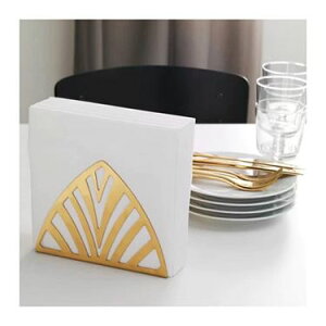 置物架提斯泰寧餐巾盤立式餐巾紙座餐桌紙巾架三角形不銹鋼-