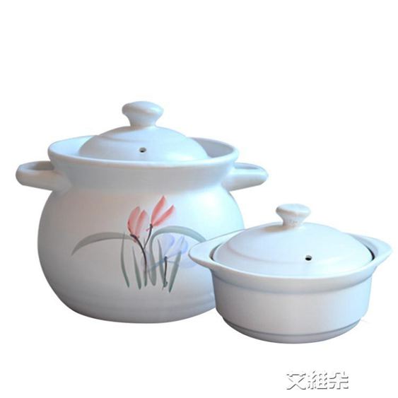 砂鍋湯鍋燉鍋陶瓷鍋湯煲沙砂鍋煲湯明火耐高溫家用燃氣石鍋