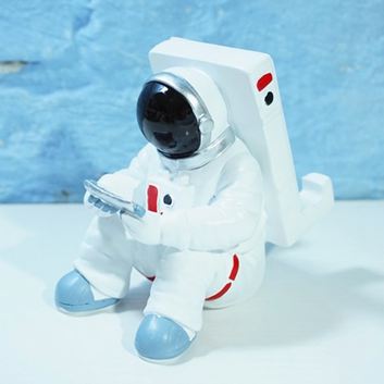 手機支架創意宇航員太空人手機座送人生日禮物桌面擺件節日禮品