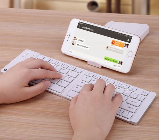 小鍵盤折疊鍵盤ipad安卓華為平板小米手機三星迷你鍵盤通用便攜