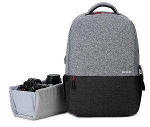 攝影包相機包後背單反佳能大容量專業相機電腦壹體包多功能後背包便攜包