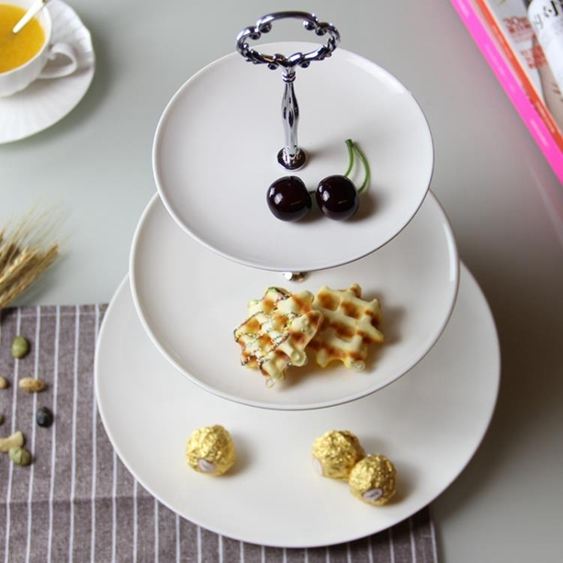 碟子水果盤客廳創意下午茶點心架蛋糕架家用甜品臺擺件