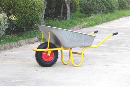 農用獨輪小推車單輪貨車推沙泥土花園垃圾建築肥料工地手推車工具