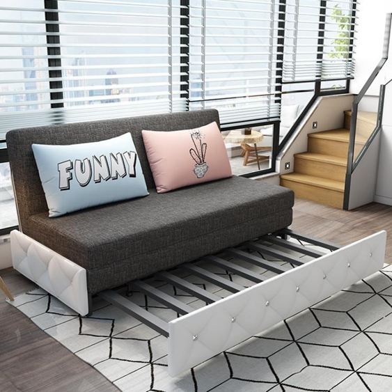 折疊沙發床可折疊沙發床兩用客廳小戶型雙人多功能簡約現代省空間三人沙發