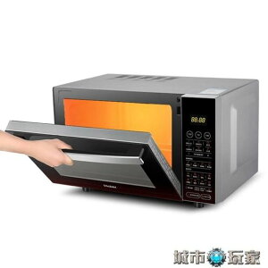 微波爐Haier/海爾MZK-2380EGCZ微波爐家用烤箱一體智慧平板燒烤光波爐220V下標