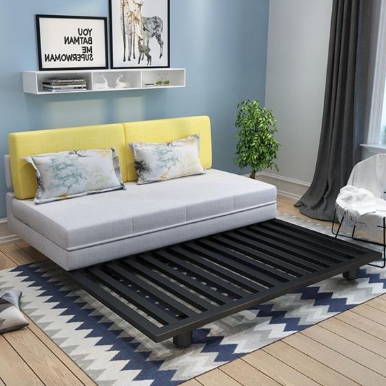 折疊沙發床沙發床可折疊客廳雙人1.2米小戶型1.5簡易多功能1.8乳膠沙發