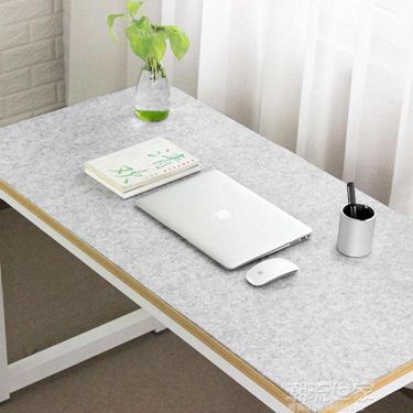 定制毛氈桌墊 筆記本電腦墊超大號滑鼠墊寫字墊鍵盤墊辦公桌墊