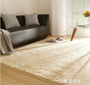 地毯臥室床邊毯床前客廳飄窗毯長方形定制家用地墊長絨毛滿鋪房間