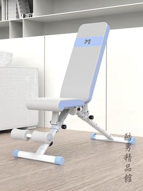 德瑪吉啞鈴凳飛鳥臥推椅仰臥起坐家用健身器材多功能可折疊腹肌板