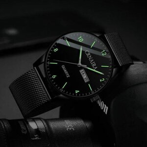 新概念超薄瑞士手錶男潮流學生機械防水夜光石英男士手錶2020新款