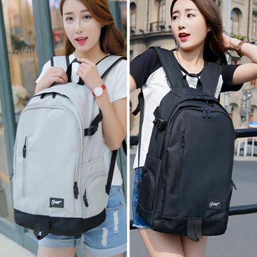 書包女韓版高中 學生時尚潮流帆布電腦包 大容量旅行背包雙肩包男
