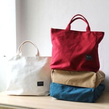 女士手提包 帆布包文藝小清新韓國公文件手提袋 學生休閒紅色包包CY