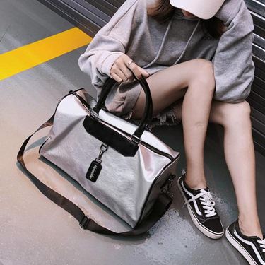 旅行袋詩蕊短途旅行包女手提韓版旅遊小行李袋大容量輕便運動男健身包潮 領券更優惠