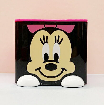 【震撼精品百貨】Micky Mouse 米奇/米妮 迪士尼造型收納盒-米妮桃#44188 震撼日式精品百貨