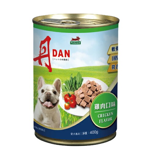 DAN丹 雞肉犬罐400G【愛買】